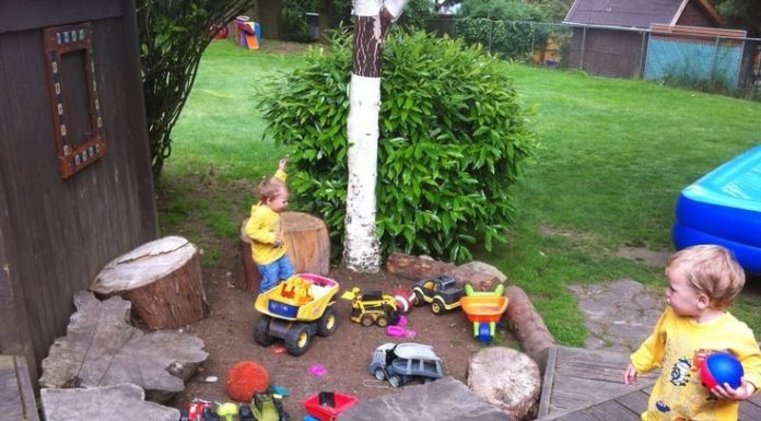 Детская площадка на дачном участке Детская площадка на дачном участке